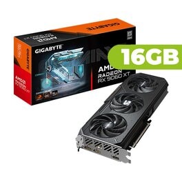 Placa de Video Gigabyte AMD Radeon RX 9060 XT Gaming OC 16Gb