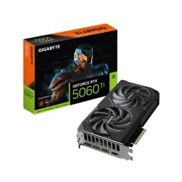 Placa de Video Gigabyte Nvidia Geforce RTX 5060 Ti Windforce OC...
