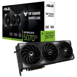 Placa de Video Asus Tuf Nvidia Geforce RTX 5070 Ti 16Gb GDDR7