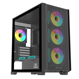 Gabinete Arkham Lotor C/Coolers x6 ARGB