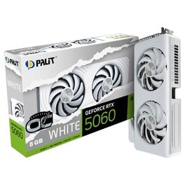 Placa de Video Palit Nvidia Geforce RTX 5060 Dual OC 8Gb White...