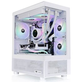 Gabinete Thermaltake View 170 TG C/Coolers x3 ARGB Snow White