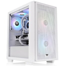 Gabinete Thermaltake Versa H16 TG ARGB Snow White