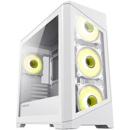 Gabinete Gamemax Destroyer TGW White