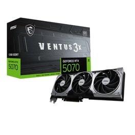 Placa de Video MSI NVIDIA GEFORCE RTX 5070 VENTUS 3X OC 12GB...