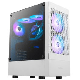 Gabinete Gamdias Talos E3 Mesh C/coolers X3 TG White