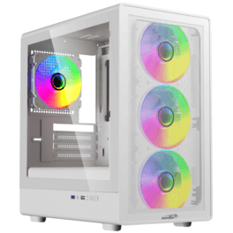 Gabinete Sentey M25 Mantis Tg Mesh C/Coolers X4 Argb White