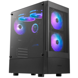 Gabinete Gamdias Talos E3 Mesh C/coolers X3 TG