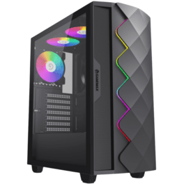 Gabinete Gamemax Diamond CP Black
