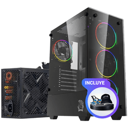 Gabinete Raptor Sentinel C/Fuente Volt 750W Bronze