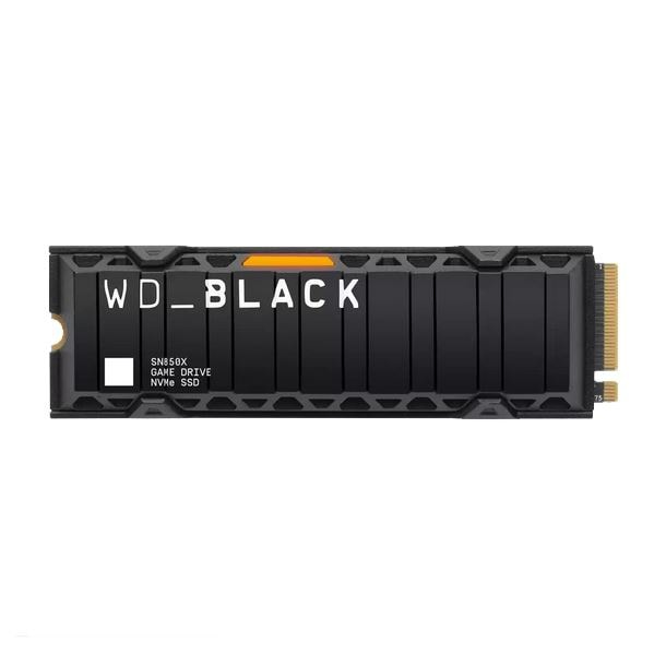 HD SSD 2TB WD BLACK SN850X C/DISIPADOR M.2 NVME GEN4 7300MB/S 2280