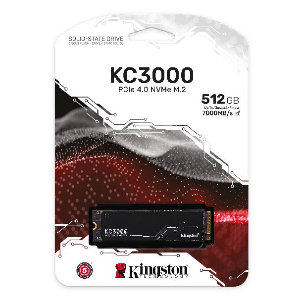 HD SSD 512GB KINGSTON KC3000S M.2 NVME GEN4 7000MB/S 2280