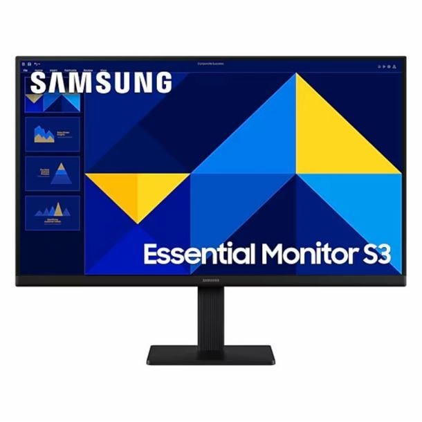 MONITOR GAMER 22" SAMSUNG ESSENTIAL S3 D300 IPS FHD 100HZ 5MS HDMI VGA