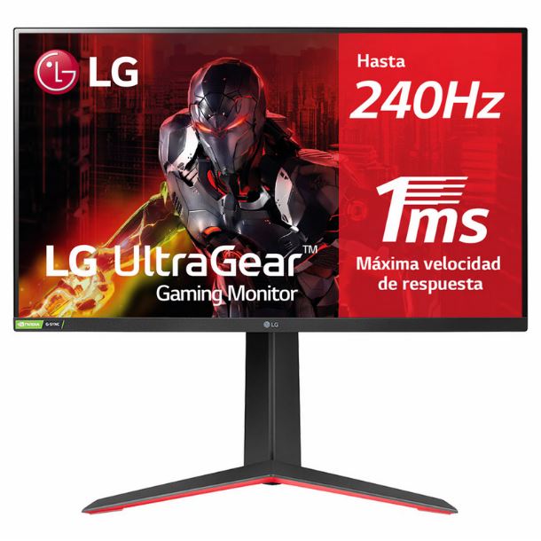 MONITOR GAMER 27" LG 27GP750 IPS FHD DP HDMI 240HZ 1MS G-SYNC FREESYNC
