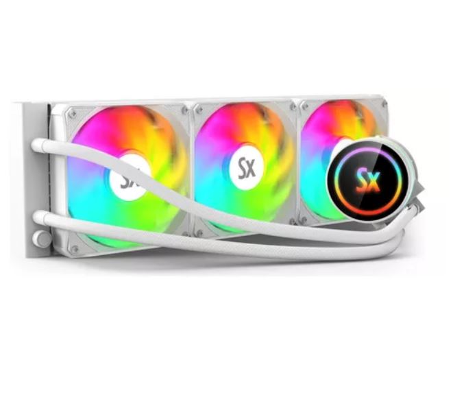 WATERCOOLER 360MM SOLARMAX WC-W360 WHITE ARGB COOLING 360 (a precio 240 )