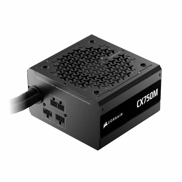FUENTE 750W CORSAIR CX750M ATX 3.1 PCIE 5.1 CYBENETICS BRONZE SEMI MODULAR CP-9020311-AR