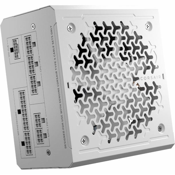 FUENTE 750W CORSAIR RM750E (2025) CYBENETICS GOLD FULL MODULAR PCIE 5.1 ATX 3.1 WHITE CP-9020292-AR