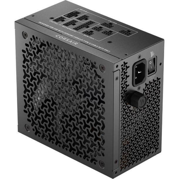 FUENTE 750W CORSAIR RM750X SHIFT ATX 3.1 PCIE 5.1 80 PLUS GOLD CONEXION LATERAL CP-9020298-AR