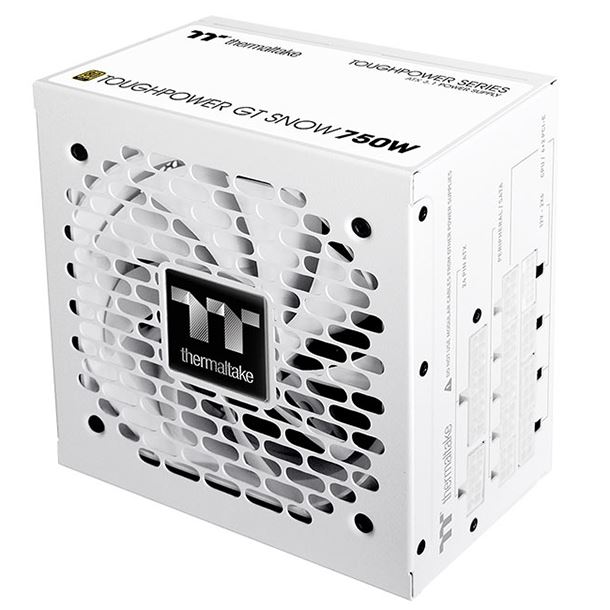 FUENTE 750W THERMALTAKE TOUGHPOWER GT 750 ANALOG 80 PLUS GOLD SNOW WHITE