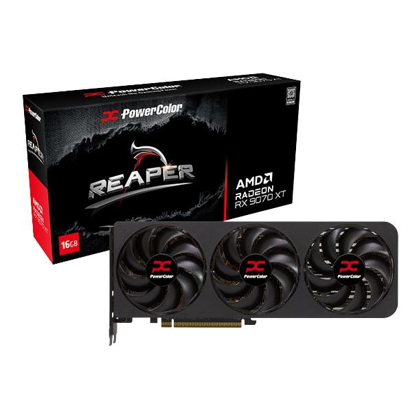 PLACA DE VIDEO RADEON RX 9070 XT 16GB POWERCOLOR REAPER