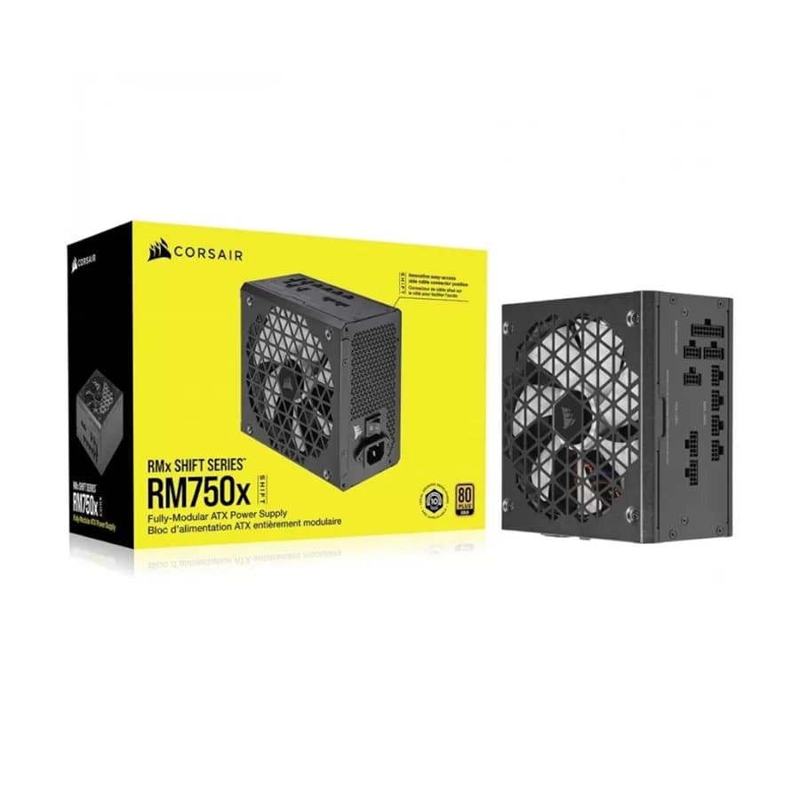 FUENTE CORSAIR RM750X SHIFT 750W 80 PLUS GOLD FULL MODULAR PCIE 5.1 ATX 3.1