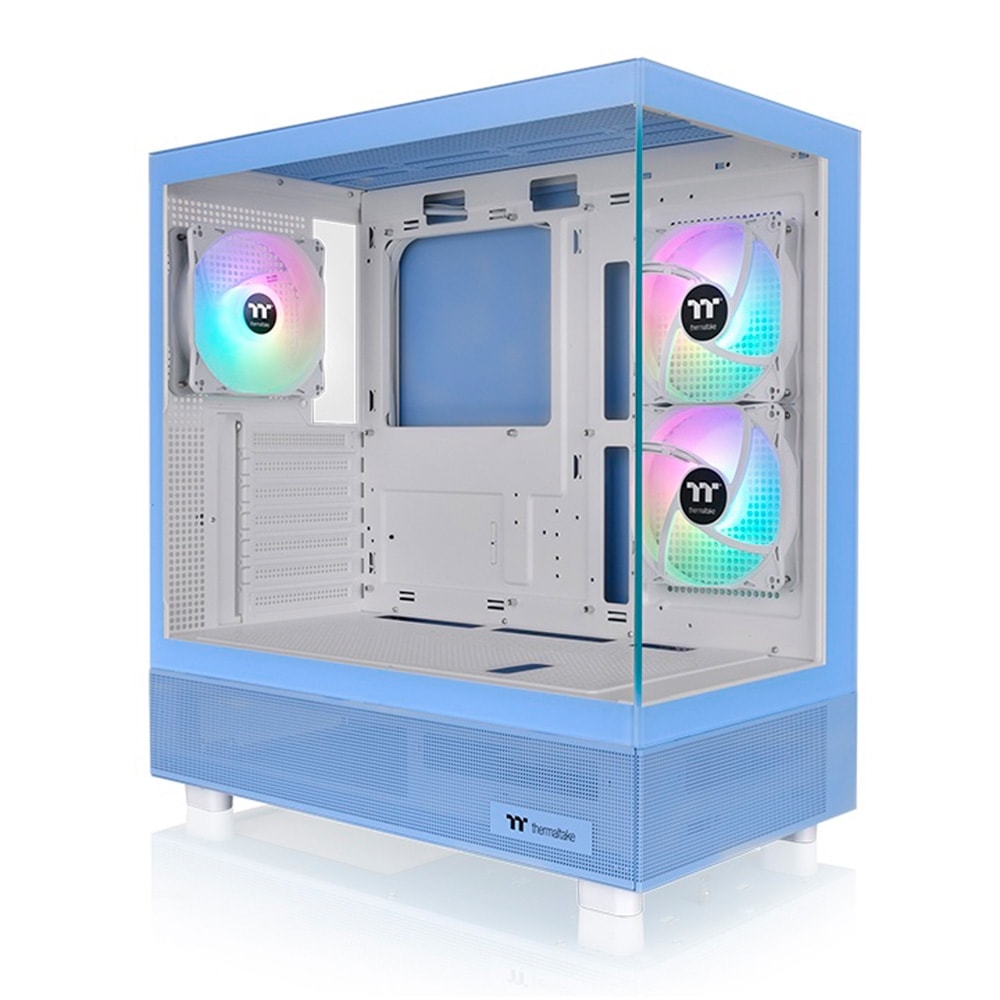 GABINETE THERMALTAKE VIEW 270 PLUS TG ARGB HYDRANGEA BLUE TEMPERED GLASS