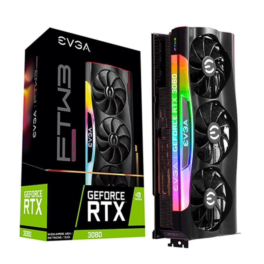 OUTLET PLACA DE VIDEO EVGA RTX 3080 10GB FTW3 ULTRA (USADA)