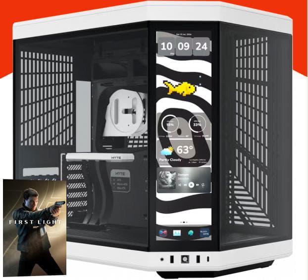 PC Gamer AMD Ryzen 7 9800X3D RTX 5070 Ti Y70 TOUCH PANDA B850-E 32GB 1TB SSD NVMe WIFI Water Cooler