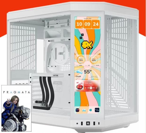 PC Gamer AMD Ryzen 7 9800X3D RTX 5070 Ti Y70 TOUCH SNOW B850-E 32GB 1TB SSD NVMe WIFI Water Cooler