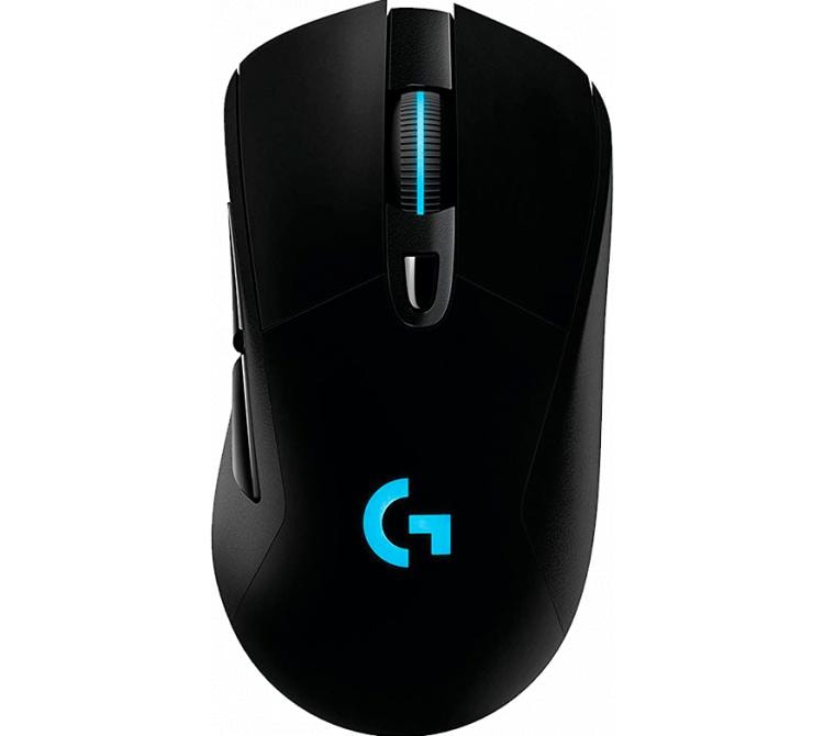 Mouse Logitech G703 Wireless 2.4Ghz Lightspeed HERO 25K RGB 95g 35Hs