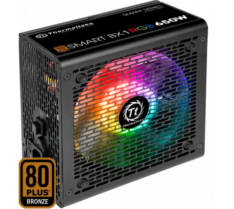 Fuente Thermaltake Smart BX1 650W RGB 80 Plus Bronze