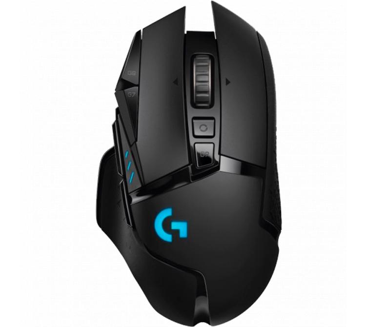 Mouse Logitech G502 Wireless 2.4Ghz LightSpeed LightSync Hero 25K 114g RGB 60Hs