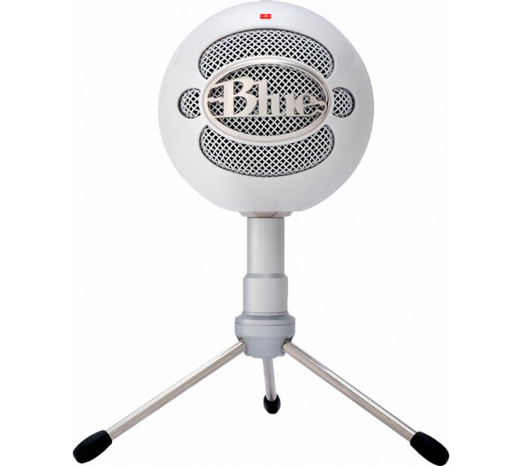 Microfono Logitech Blue Snowball ICE White USB