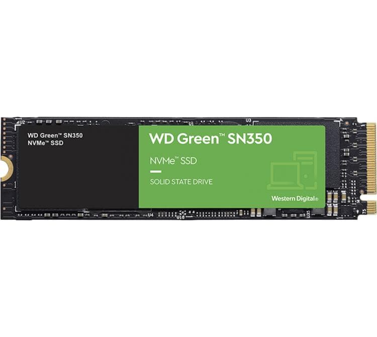 Disco Solido SSD M.2 WD 1TB Green SN350 3200MB/s NVMe PCI-E Gen3 x4