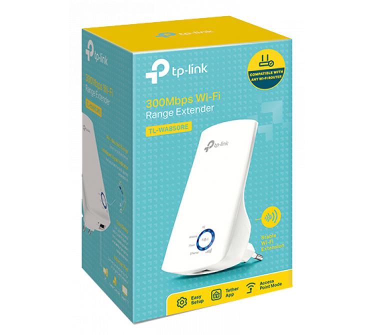 Extensor de Red TP-Link TL-WA850RE WIFI 300Mbps White 300Mbps Universal 300Mbps Universal