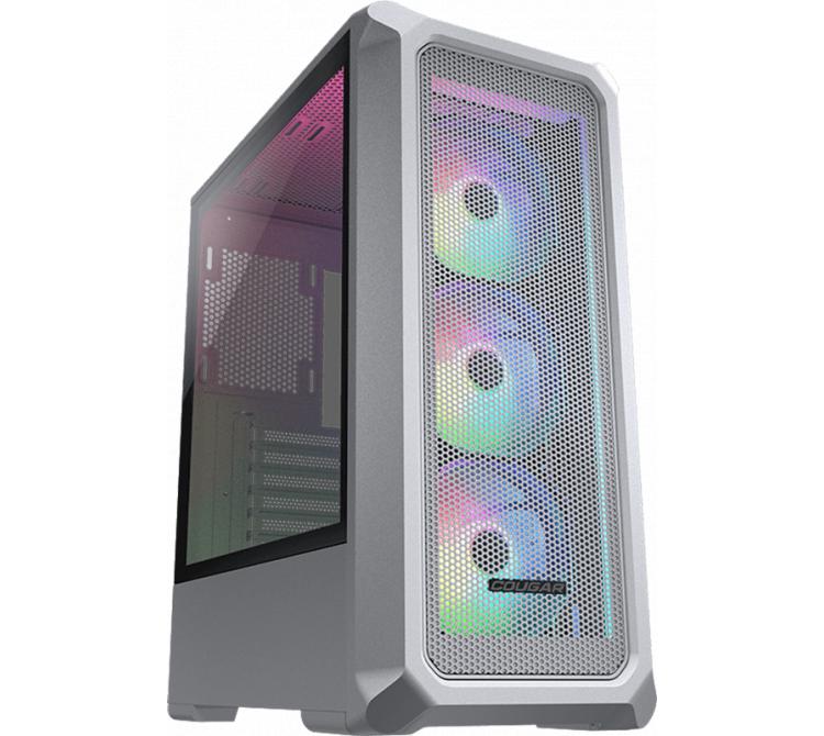 Gabinete Cougar Archon 2 Mesh ARGB White 3x120mm ARGB Fans Vidrio Templado