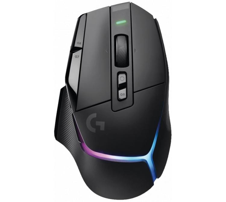 Mouse Logitech G502X PLUS Wireless 2.4Ghz LightSync Hero 25K LightForce LightSync RGB Black 106g 130Hs