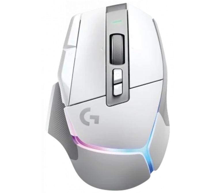 Mouse Logitech G502X PLUS Wireless 2.4Ghz LightSync Hero 25K LightForce LightSync RGB White 106g 130Hs