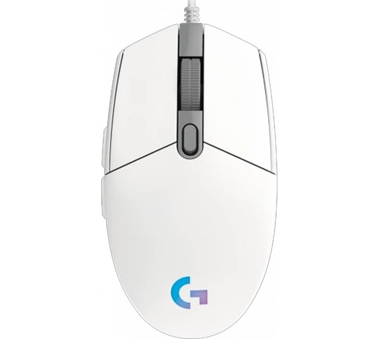 Mouse Logitech G203 Lightsync RGB White
