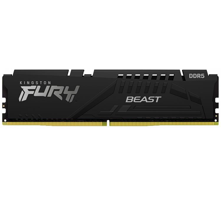 Memoria Kingston DDR5 16GB 5600Mhz Fury Beast CL40 Black