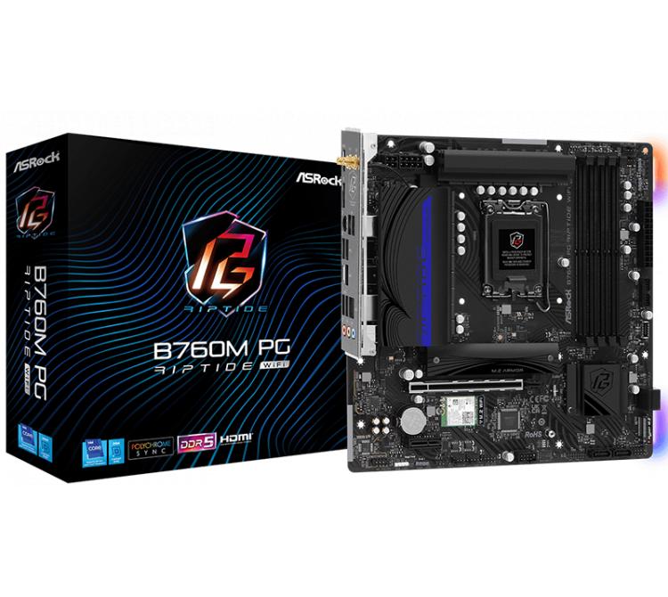 Mother Asrock B760M PG Riptide WIFI S1700 DDR5