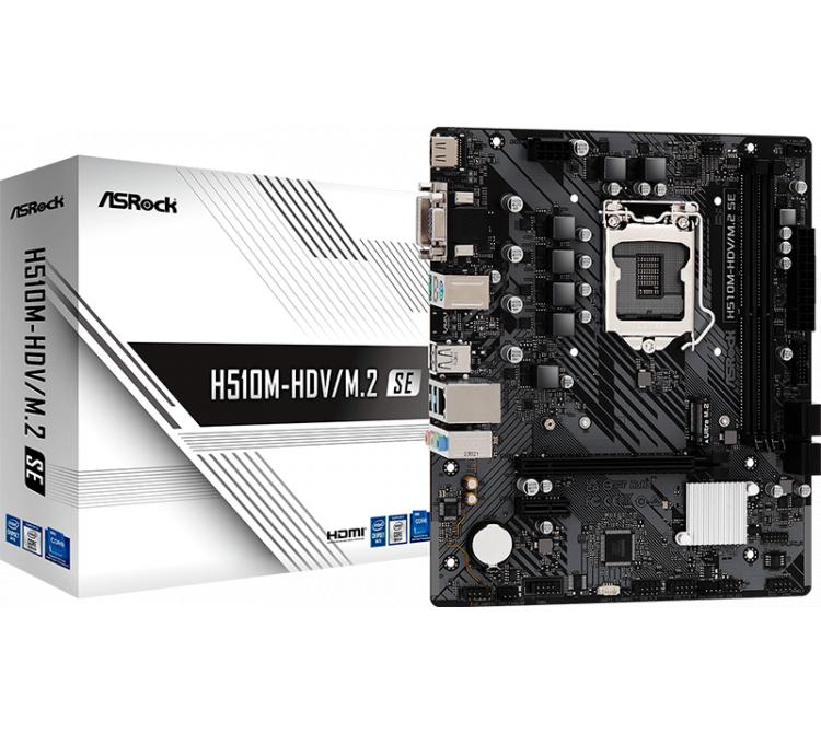 Mother Asrock H510M-HDV/M.2 SE S1200