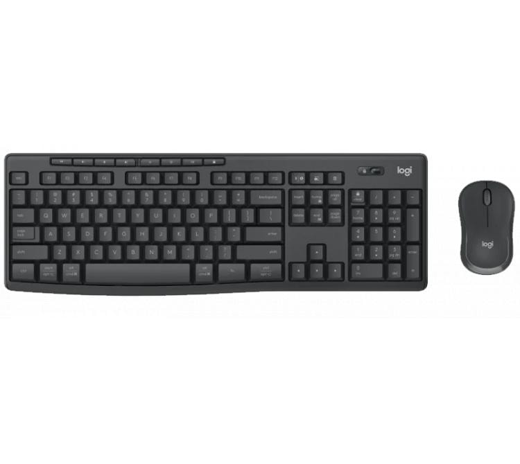 Combo Logitech Teclado + Mouse MK370 Black