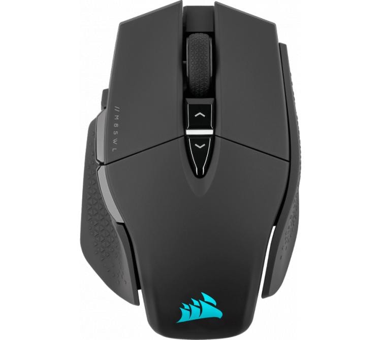 Mouse Corsair M65 Ultra SlipStream Wireless 2.4Ghz Bluetooth 1ms FPS Black 50gr RGB 120Hs
