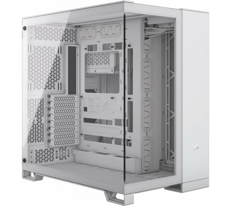 Gabinete Corsair 6500X TG White Dual Chamber