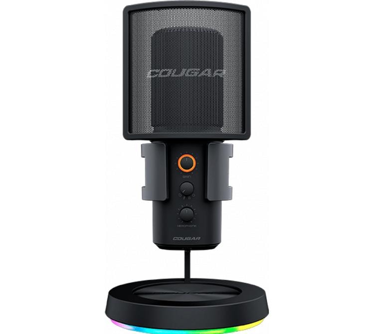 Microfono Cougar Screamer X Studio Profesional Filtro POP RGB