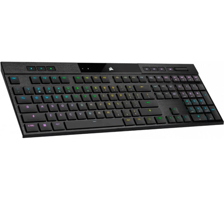 Teclado Mecanico Corsair K100 AIR Wireless Ultra Low Profile Swtich Cherry MX Ultra RGB
