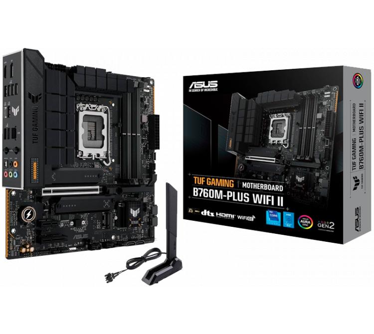 Mother ASUS TUF GAMING B760M-PLUS WIFI II 12/13/14th Gen LGA1700 DDR5