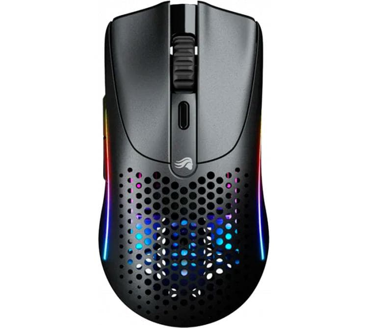 Mouse Glorious Model O 2 Mini Wireless 2.4ghz Bluetooth Matte Black 26K DPI 49gr RGB
