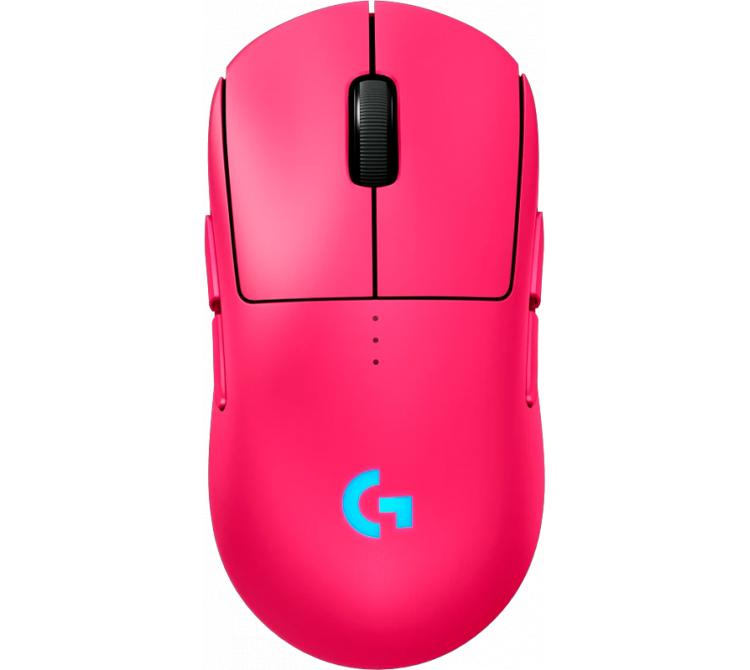 Mouse Logitech G PRO 2 Wireless 2.4Ghz Lightspeed Hero 2 44K Pink 80g 60hs